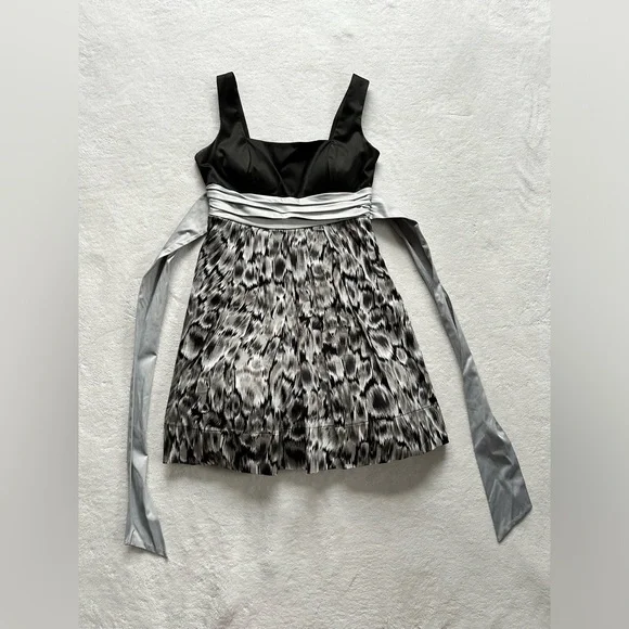 City Triangles Dresses | City Triangles Gray And Black Dress | Color: Black/Gray | Size: 7j | Theposhexplorer's Closet